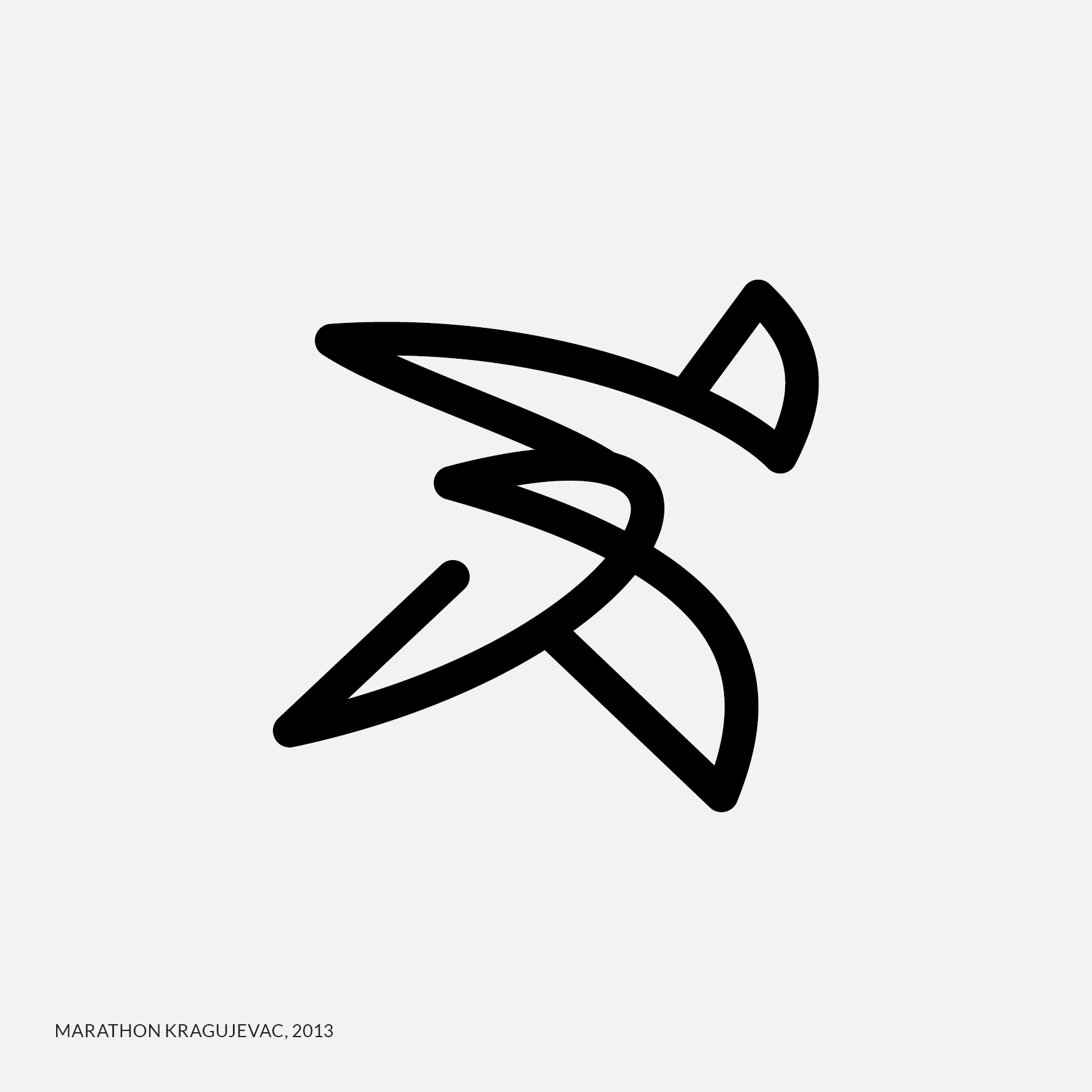 marathon logo, logo creationo, custom logo design, milena